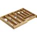 Bamboo Flatware Tray